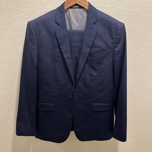 Express Slim Performance Stretch Suit (Obsession Blue)